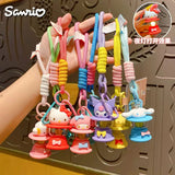 Character Mini Lantern Keychain with Wrist Strap Light Up Bag Charm