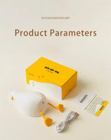 Silicone Duck Shape Touch Led Lamp & Mobile Holder