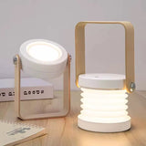 LED Lantern Light Night Light Creative Folding Eye Protection Table Lamp USB New Exotic Home Gift Atmosphere Light