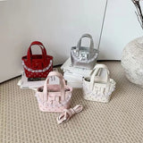 Cute Lace Bow Mini Handbag & Crossbody Bag for Kids & Women