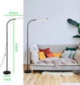 LED Foldable Floor Lamp For Living Room Lamp Bedroom Bedside Lamp Study Reading Lamp Simple And Modern Eye Protection Standing Desk Lamp