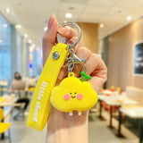 Cute Smile Cloud Keychain