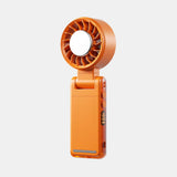 Portable Rechargeable Ice Cooling Clip Fan with LED Battery Display 360° Adjustable