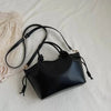 Knot Handle Shoulder Bag Minimal Everyday Crossbody Handbag
