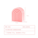 3D Half Circle Arch Shape Scented Candle