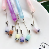 Pearl milk tea pendant gel pen