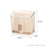 Multi-Compartment Kitchen Cutlery Organizer with Drainage Tray