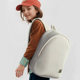 Minimalist Pleated Backpack for Women Lightweight Fashion Travel & Casual Daypack SparkelsSparkels