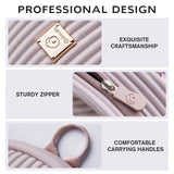 Premium Pleated Velvet Mini Backpack Lightweight Fashion Travel & Casual Daypack for Women SparkelsSparkels