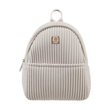 Premium Pleated Velvet Mini Backpack Lightweight Fashion Travel & Casual Daypack for Women SparkelsSparkels