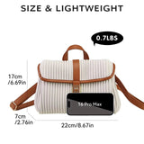 Women’s Pleated Shoulder Backpack Lightweight Fashion Crossbody Handbag with Adjustable Strap SparkelsSparkels