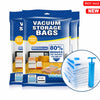 5-Piece Vacuum Storage Bags Set with Hand Pump