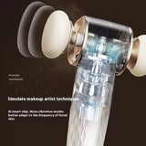 Electric Makeup Puff Device Rechargeable Foundation Blender 3Mode Vibrating Beauty Sponge for Flawless Base SparkelsSparkels