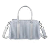 Women’s Pleated Mini Handbag Lightweight Crossbody Shoulder Bag with Top Handle Casual Chic Daily Purse SparkelsSparkels