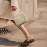 Elegant Pleated Mini Tote Handbag Lightweight Fashion Shoulder & Hand Carry Bag for Women SparkelsSparkels