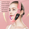 LED Photon Therapy Face Lifting Belt V-Shape Jawline Tightening, 12 Gear Vibration Massage & Hot Compress SparkelsSparkels