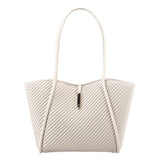 Women’s Pleated Shoulder Tote Bag Lightweight Large Capacity Fashion Handbag for Everyday Work & Travel SparkelsSparkels