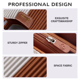 Two-Tone Pleated Tote Shoulder Bag Lightweight Stylish Handbag for Women Casual & Chic Everyday Purse SparkelsSparkels