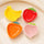 Cute Fruit Shaped Ceramic Mini Snack Plates