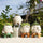 Cute Relaxed Character Mini Planter with Stool
