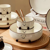 Cute Smiley Ceramic Dinnerware Collection