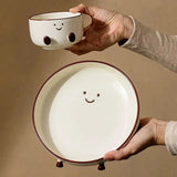 Cute Smiley Ceramic Dinnerware Collection