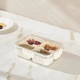 4-Compartment Airtight Food Storage Box