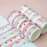 Cloud Forest Landscaping Washi Tape Decoration Scrapbooking DIY Material Diary Album Photocard Collage Journal Masking Tapes