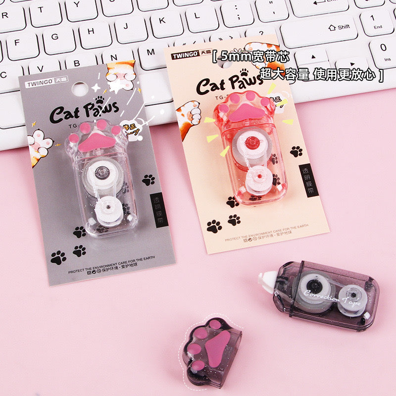 Kawaii Paw Shape Correction Tape