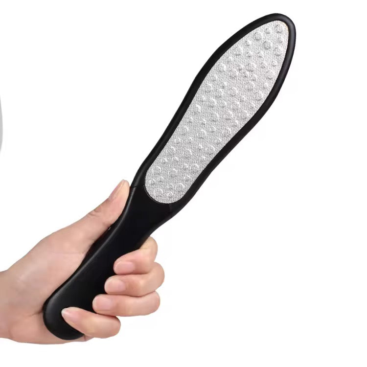 Dual-Sided Stainless Steel Foot File Professional Pedicure Callus Remover