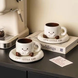 Cute Little Cup Ceramic Mug Set SparkelsSparkels