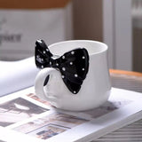 Polka Bow Ceramic Mug SparkelsSparkels
