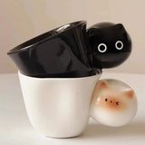 Peekaboo Cat Ceramic Mug SparkelsSparkels