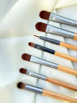 Professional Eye Brush Set 6 Precision Tools for Effortless Blending
