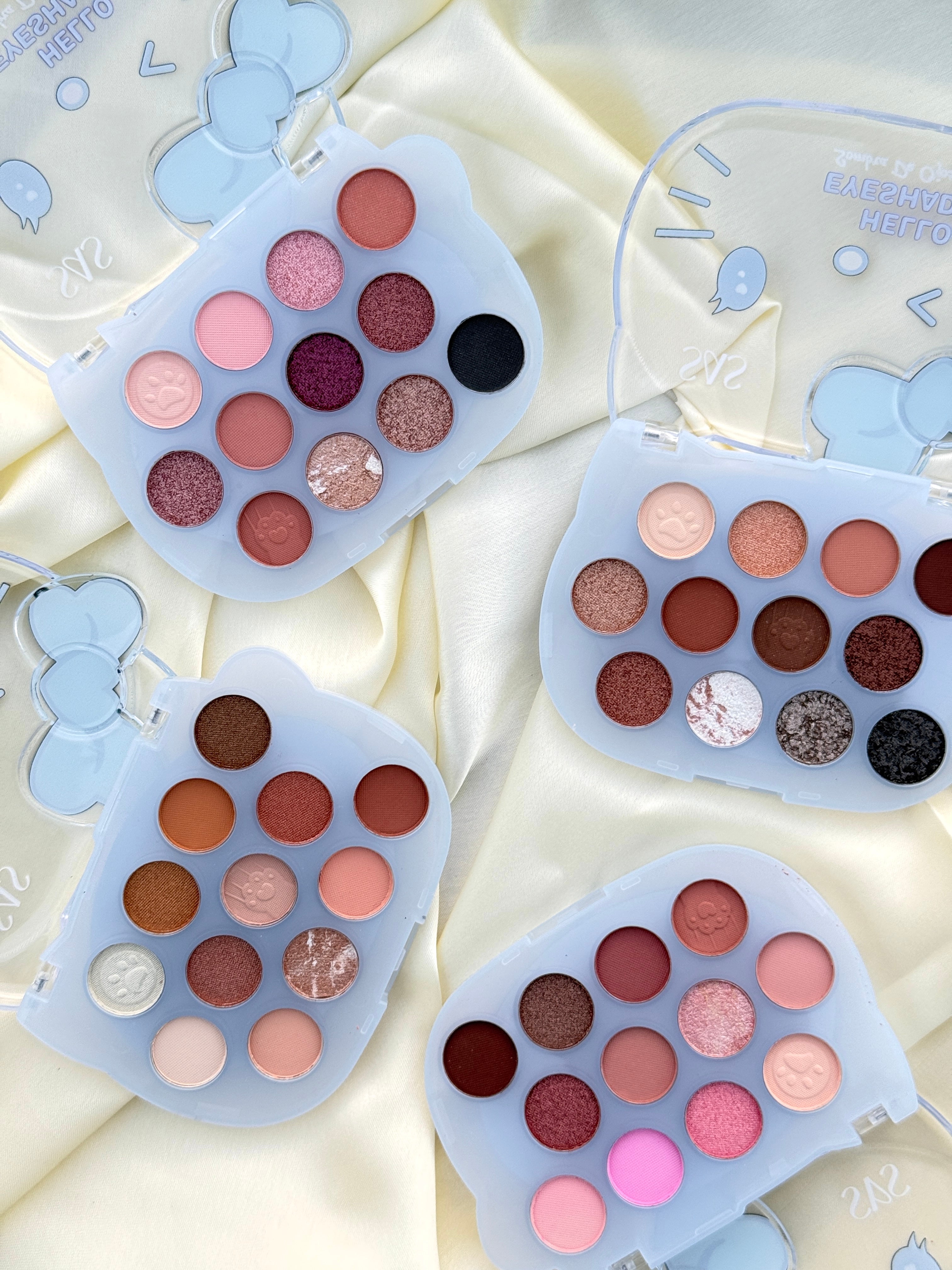 Kitty Eyeshadow Palette 12 Shades of Cuteness