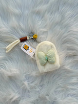 Cute Fluffy Mini Backpack Coin Pouch Keychain