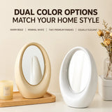 Modern Rotating Oval Vanity & Decorative Table Mirror