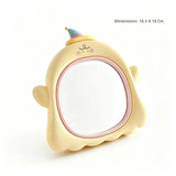 Cute Elf Cartoon Table Mirror Pastel Vanity Mirror