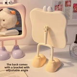 Cute Bigfoot Cartoon Standing Makeup Mirror