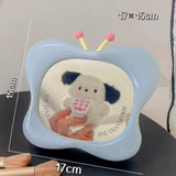 Cute Butterfly Shaped Table Mirror Pastel Vanity Mirror