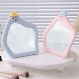 Cute Cartoon Character Table Mirror Aesthetic Makeup Mirror