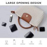 Pleated Mini Crossbody Bag Lightweight & Chic Everyday Purse SparkelsSparkels