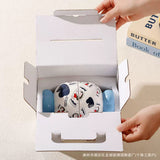 Cute Rabbit Candy Shaped Ceramic Bowl with Gift Box