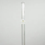 Cute Flower Glass Straw Reusable Transparent Drinking Straw