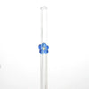 Cute Flower Glass Straw Reusable Transparent Drinking Straw