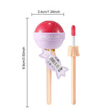 Candy Lollipop Lip Gloss Moisturizing Shiny Lip Gloss