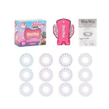 DIY Gems Set Flashing Girl Hair Tool Beauty Fashion