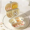 Portable Pill Organizer Case Cute Travel Medicine Storage Box