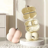 Portable Pill Organizer Case Cute Travel Medicine Storage Box