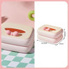 Cute Aesthetic Tissue Box Holder Soft Pastel Napkin Organizer